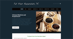 Desktop Screenshot of fullmoonacupuncture.com